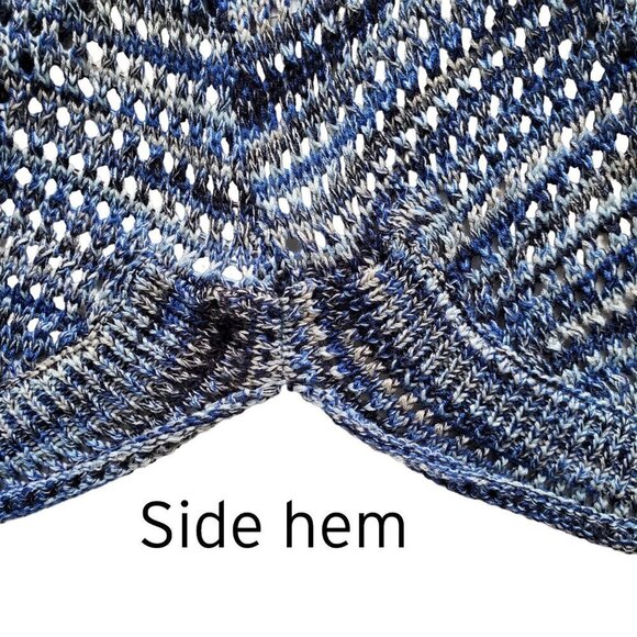 Open Weave Beachy Lightweight Longer length Boho Sweater Top Size XL - Picture 9 of 14